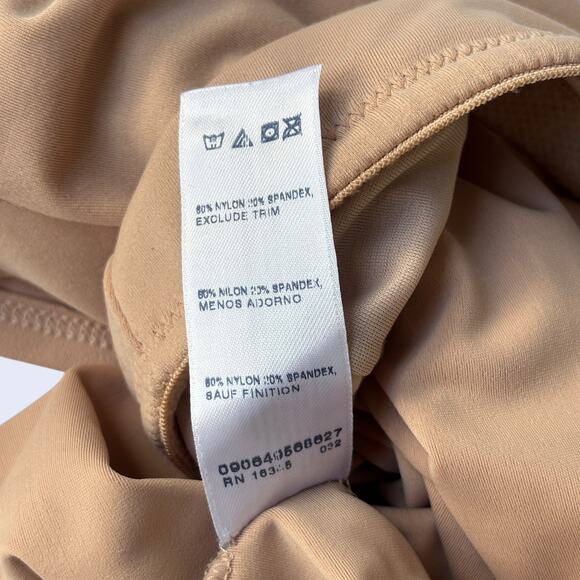 Vassarette Y2K Strapless Tube Top - Beige Minimalist Streetwear - Picture 5 of 5